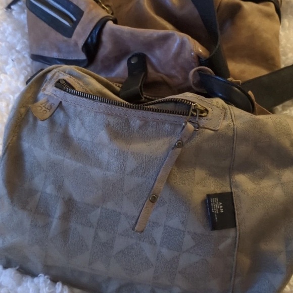 A.S. 98 x Free People Distressed Leather “Birch”/“Herra” Moto Backpack $469 USD - Picture 15 of 16